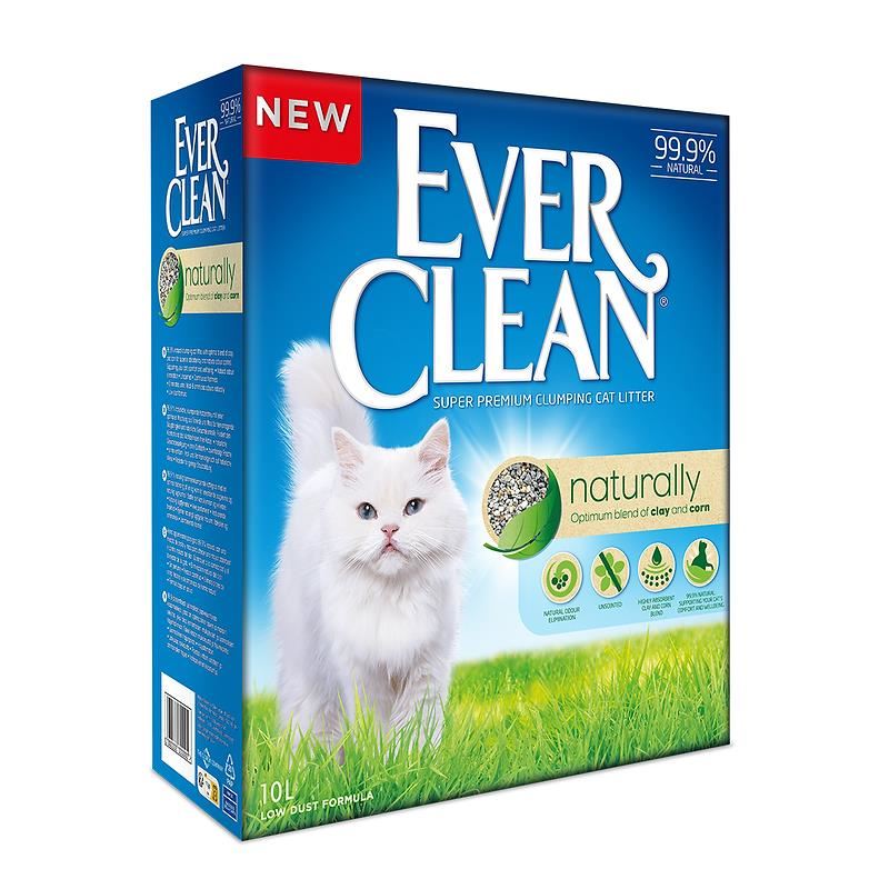 Ever Clean Naturally Doğal Parfümsüz Topaklanan Kedi Kumu 10Lt