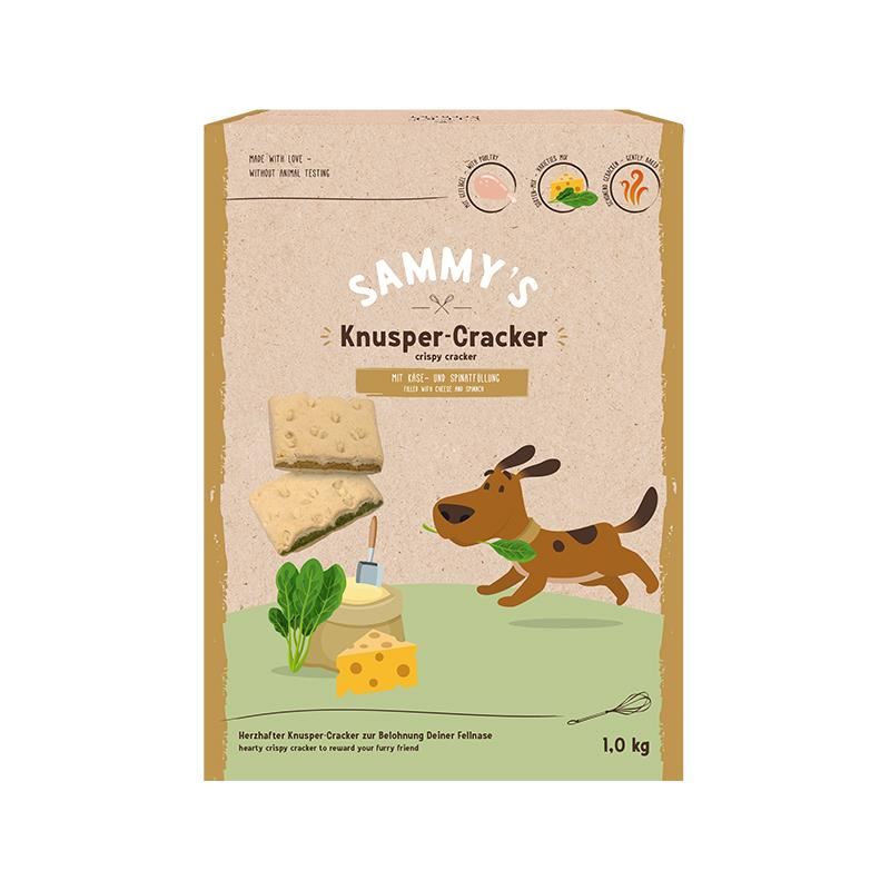 Sammy's Crispy Cracker Dolgulu Çıtır Köpek Ödül Krakeri 1kg