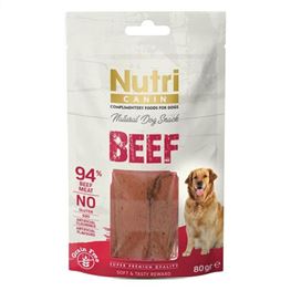 Nutri Canin Beef Snack Köpek Ödülü 80 Gr