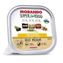 Morando Super Food Medium Tahılsız Hindili Ezme  Köpek Konservesi 300 Gr