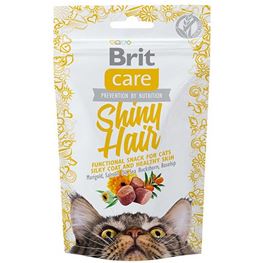 Brit Care Shiny Hair Tüy Sağlığı İçin Tahılsız Kedi Ödül Maması 50gr