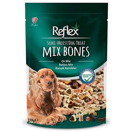 Reflex Semi-Moist Karışık Kemikler Köpek Ödülü 150gr