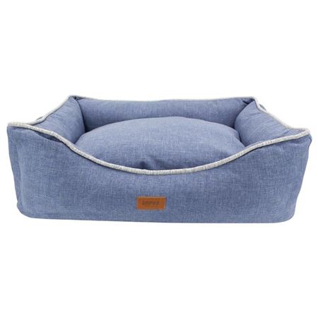 Lepus Mia Premium Köpek Yatağı Mavi[XL]