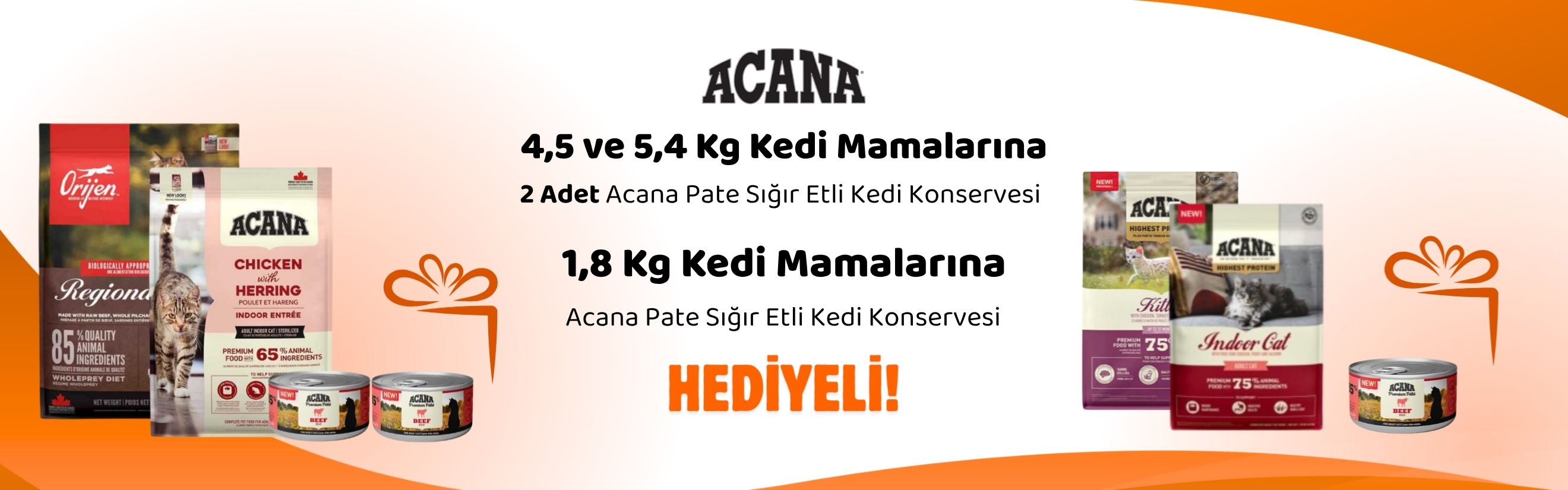 Acana ve Orijen Kedi