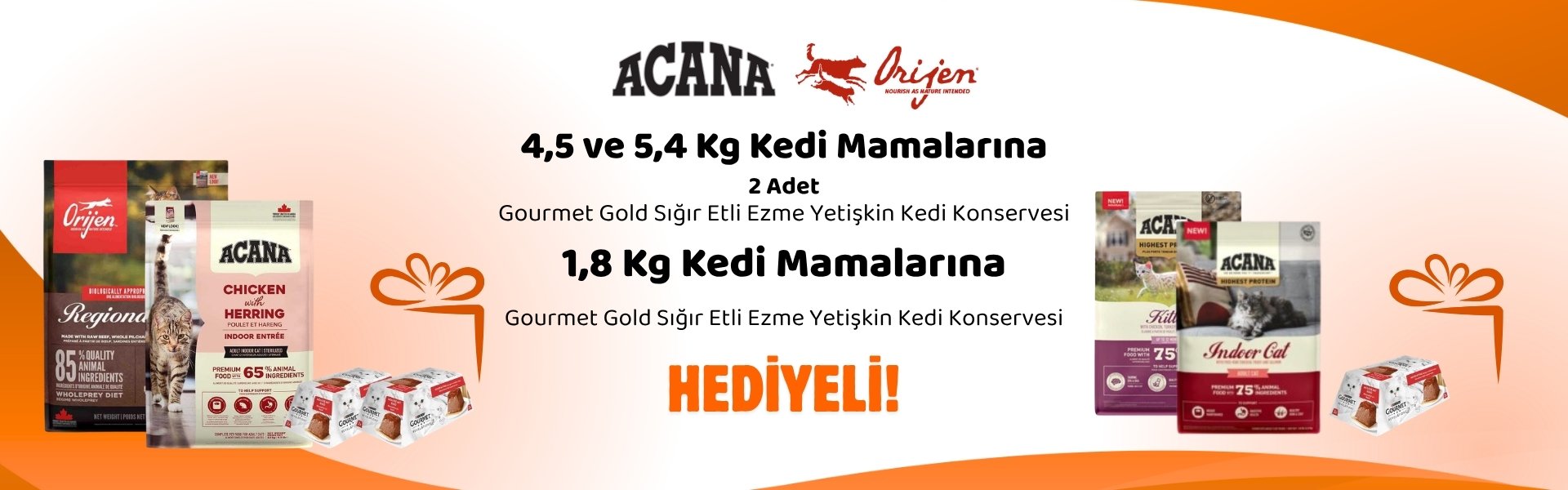 Acana ve Orijen Kedi