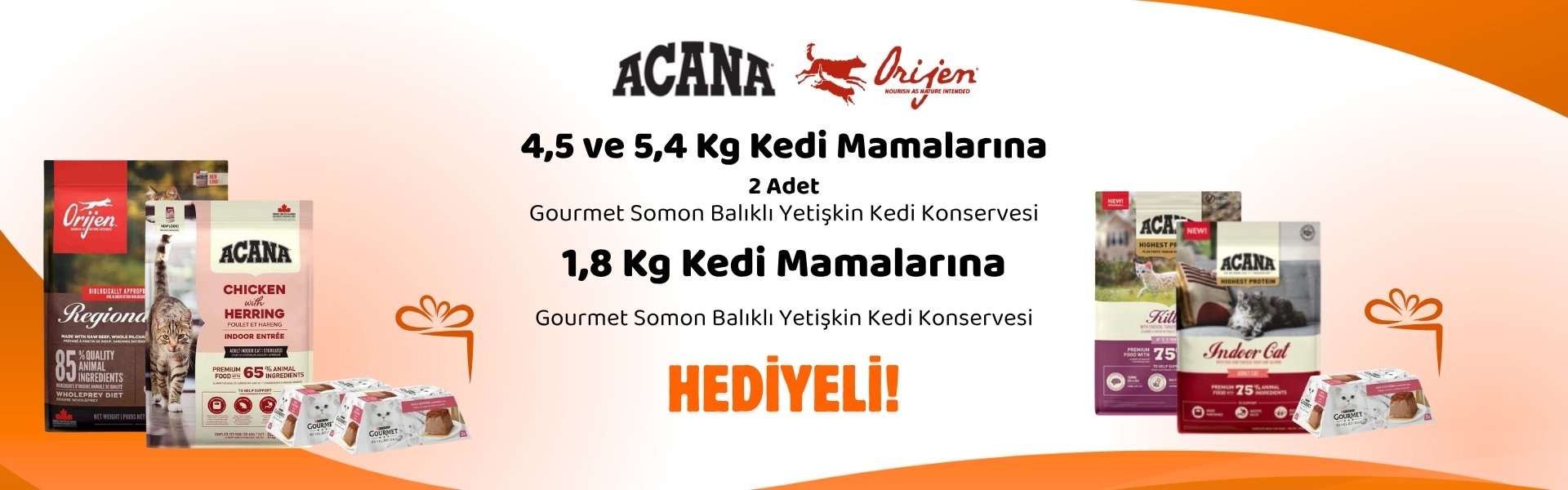 Acana ve Orijen Kedi