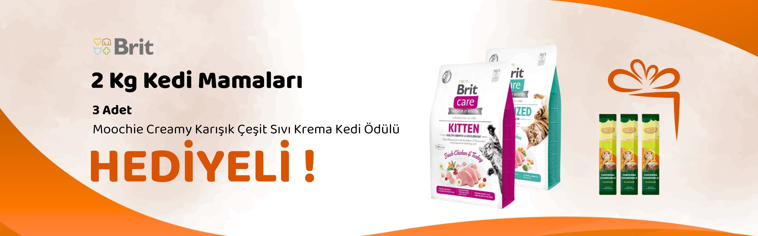 Brit Care 2 Kg Kedi Mamaları 2 Adet Gimcat Shinycat Pouch Sarıkanat Ton Balığı ve Quinoalı Yetişkin Kedi Çorbası 70 gr Hediye