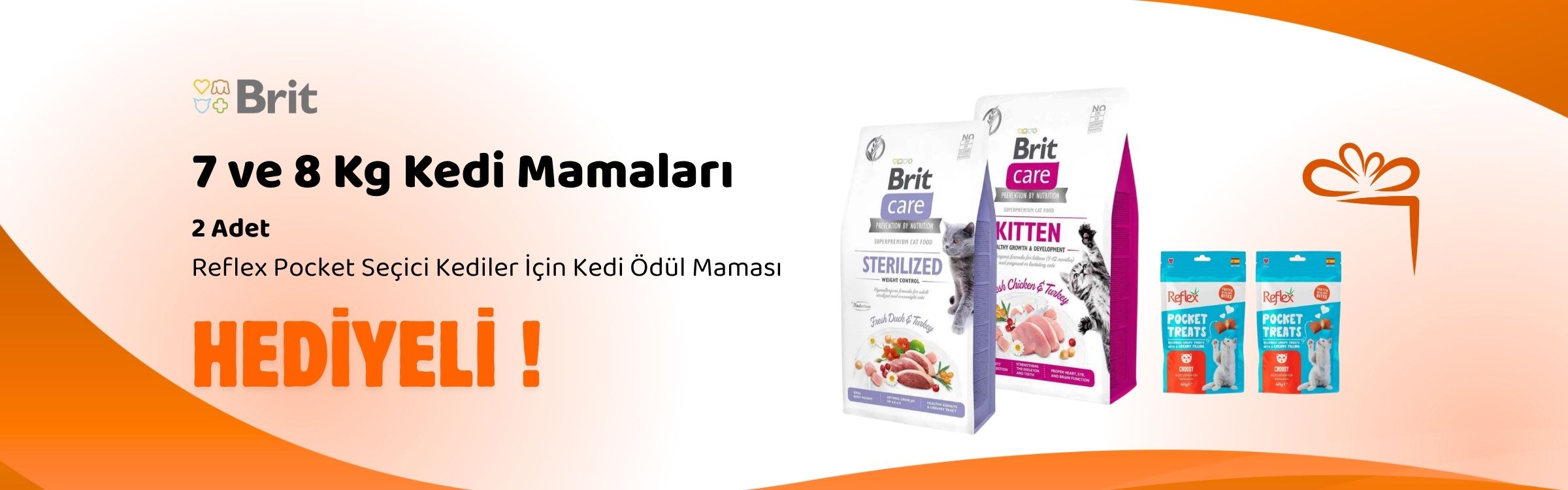 Brit Care 7 ve 8 Kg Kedi Mamaları