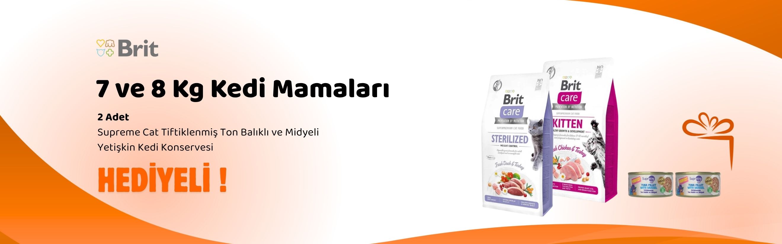 Brit Care 7 ve 8 Kg Kedi Mamaları