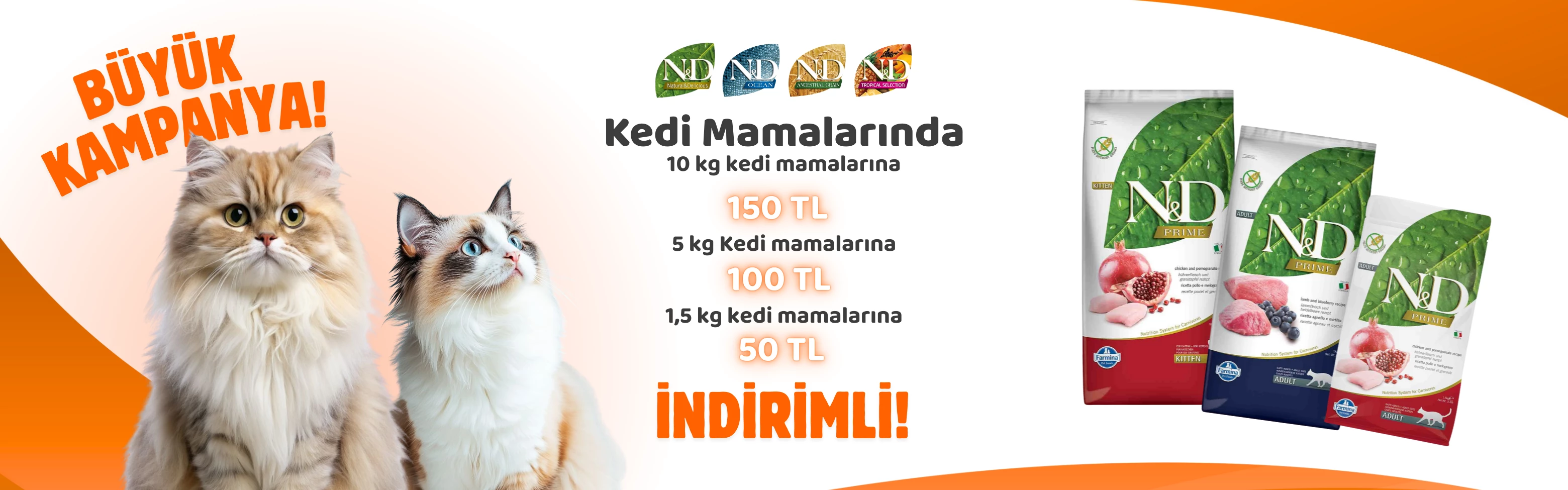 N&D Kedi Mamaları