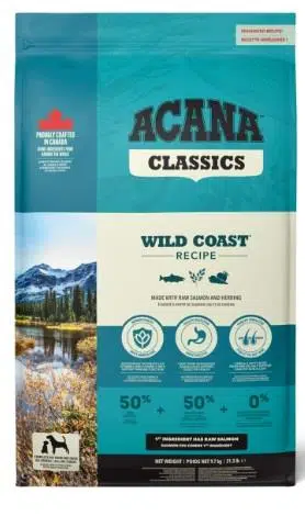 Acana Classics Wild Coast Balıklı Düşük Tahıllı Tüm Irk ve Yaşam Evreleri İçin Köpek Maması 9,7 kg