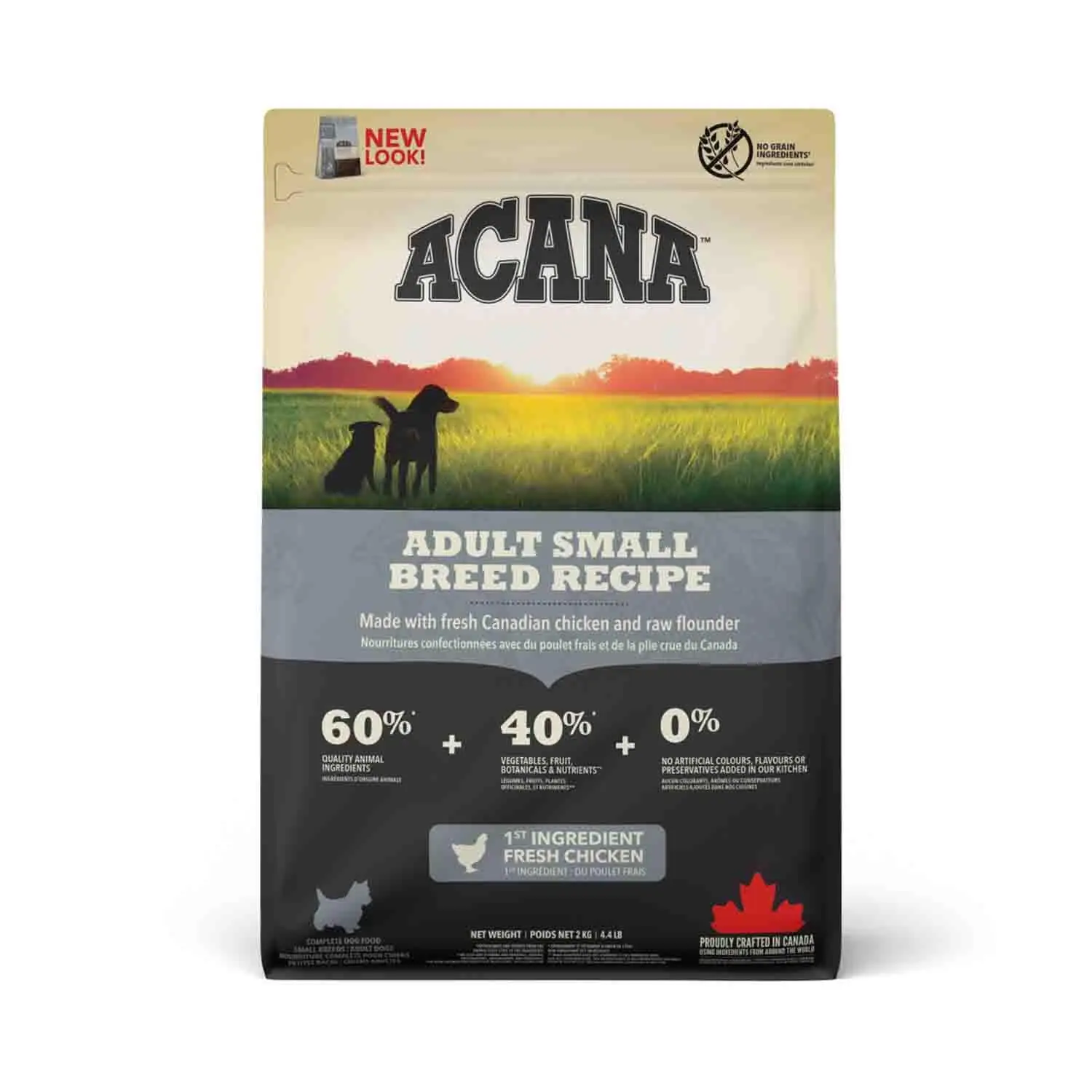 Acana Heritage Small Breed Tahılsız Küçük Irk Yetişkin Köpek Maması 2 kg