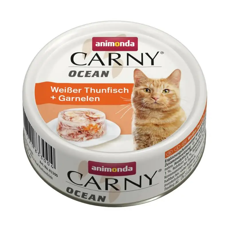 Animonda Carny Ocean Ton Balığı ve Karidesli Kedi Konservesi 80 gr