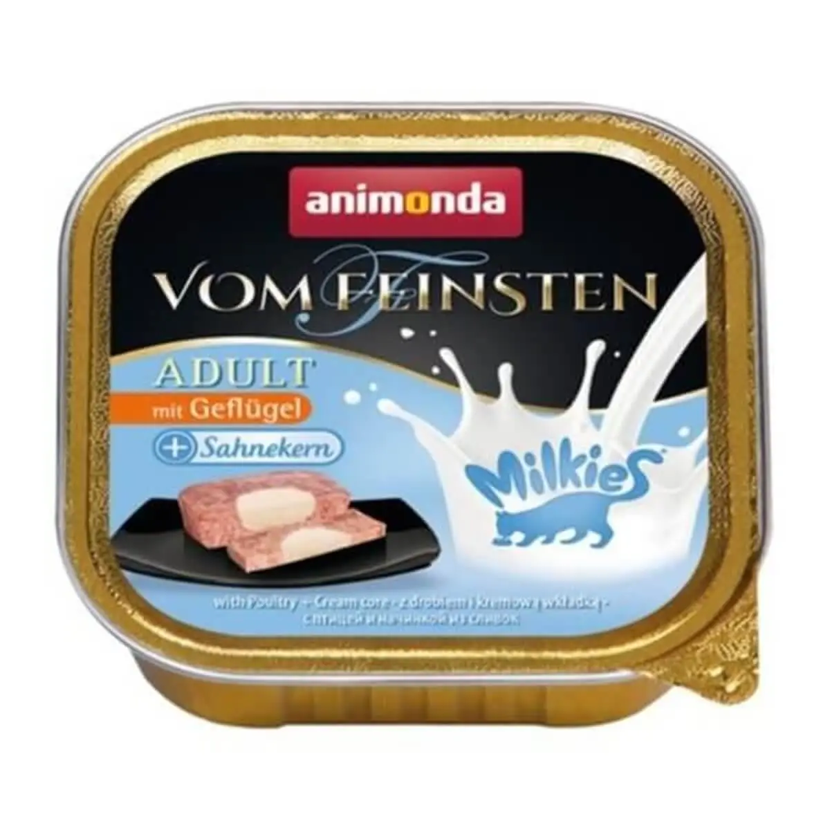 Animonda Vom Feinsten Milkies Tavuklu Yoğurtlu Kedi Konservesi 100 gr