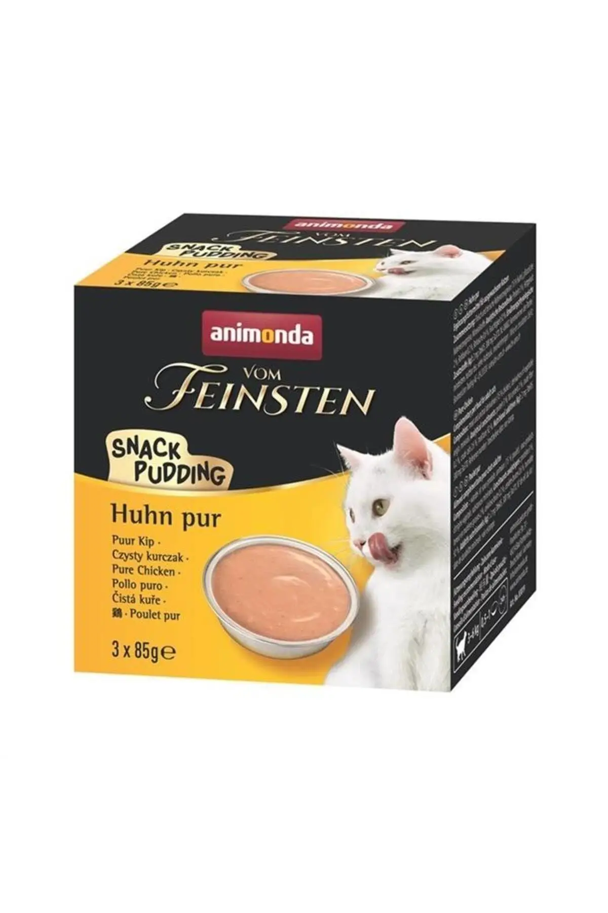 Animonda Vom Feinsten Snack Tavuklu Kedi Pudingi 3 X 85 gr