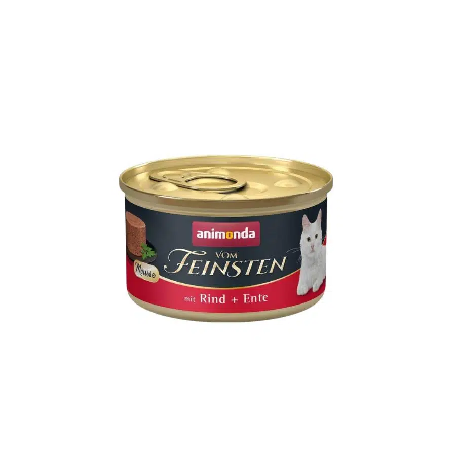 Animonda VomFeinsten Sığırlı ve Ördekli Yetişkin Kedi Konservesi 85 Gr