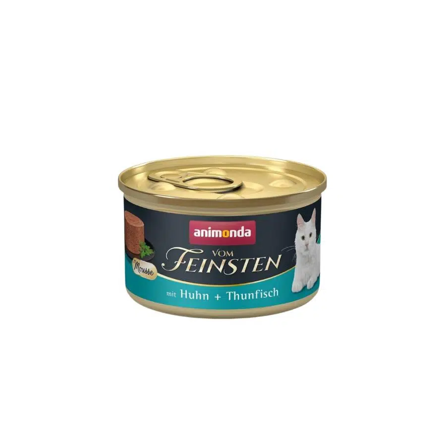 Animonda VomFeinsten Tavuklu ve Ton Balıklı Yetişkin Kedi Konservesi 85 Gr