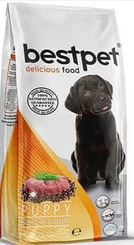 Bestpet Puppy Kuzu Etli Yavru Köpek Maması 15 kg
