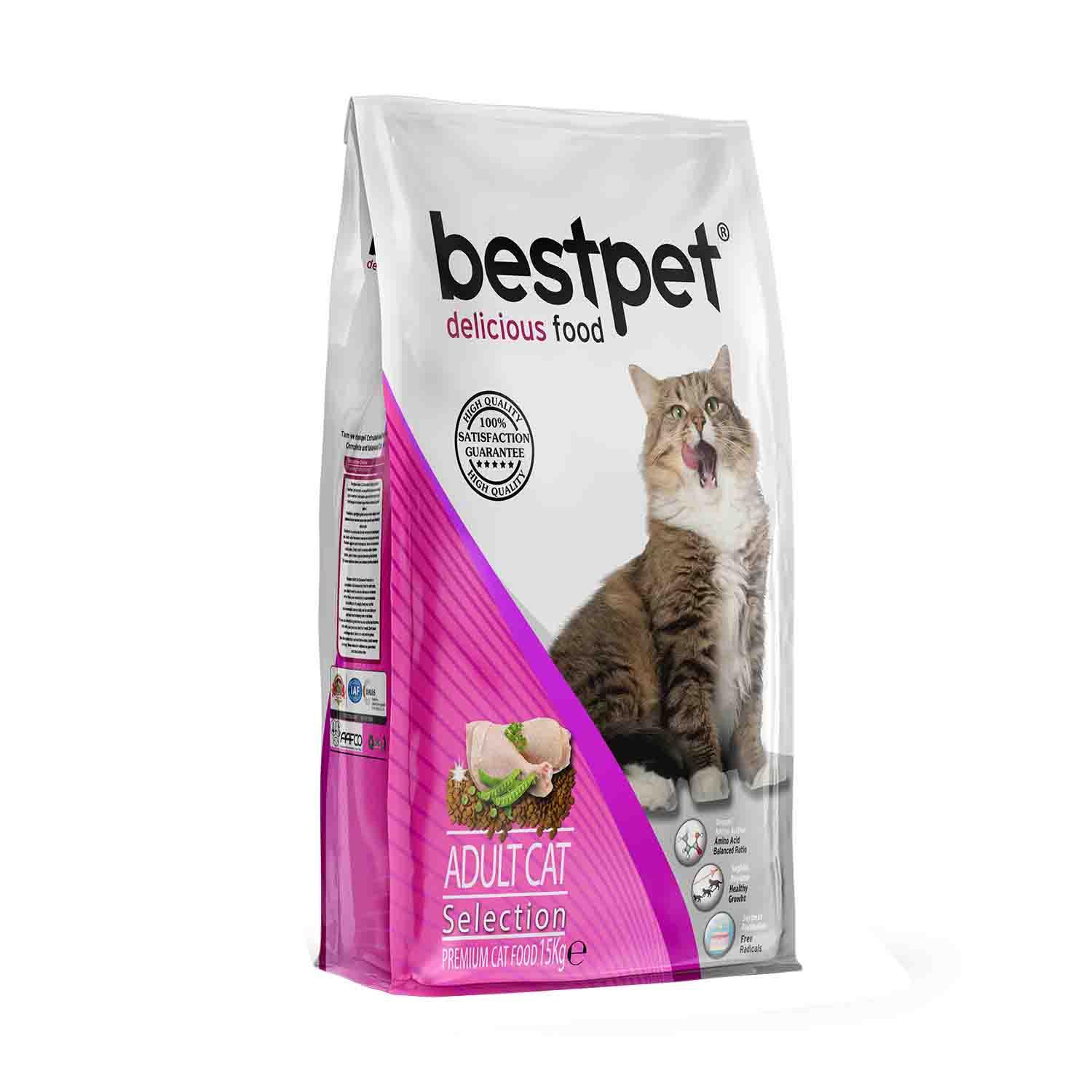 Bestpet Selection Tavuklu Yetişkin Kedi Maması 15 kg