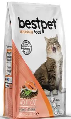 Bestpet Somonlu Kısırlaştırılmış Yetişkin Kedi Maması 15 kg