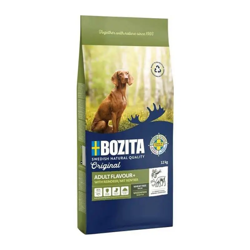 Bozita Naturals Flavour Plus Tavuklu ve Geyik Etli Yetişkin Köpek Maması 12 kg