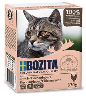 Bozita Tavuk Karaciğerli Konserve Tahılsız Kedi Maması 370 gr