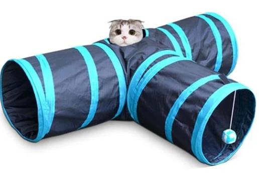 Demirhan Üç Yollu Yeni Nesil Kedi Oyun Tüneli