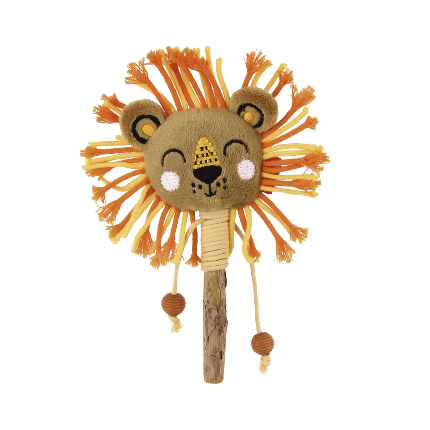Gigwi Ahşap Stick Aslan Kedi Oyuncağı