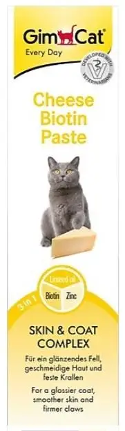 Gimcat Cheese Paste Peynirli Biotin Kedi Macunu 200 gr