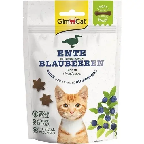 Gimcat Ördekli ve Yaban Mersinli Kedi Ödül Maması 60 gr