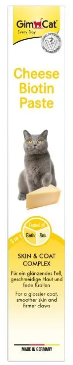 Gimcat Sağlıklı Tüy Gelşimi İçin Cheese Biotin Paste 100 gr