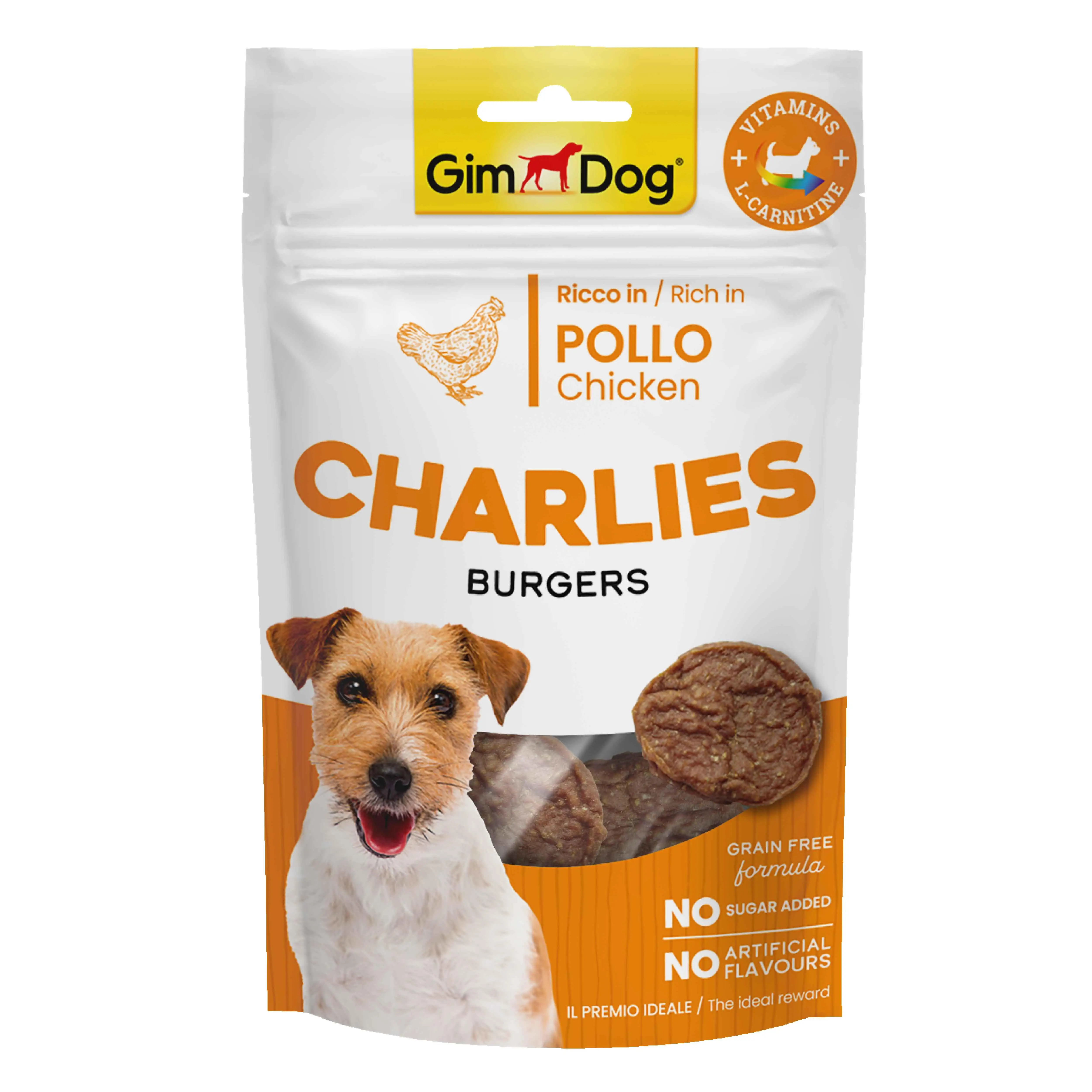 Gimdog Charlies Burgers Tavuklu Köpek Ödülü 70 gr