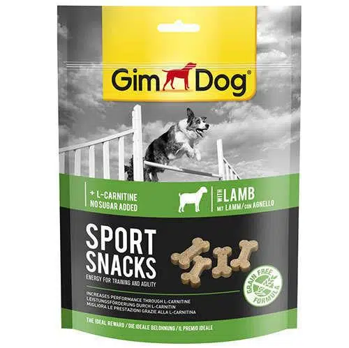 GimDog Sportsnacks Kuzu & L-Carnitinli Ödül Tableti 150 gr