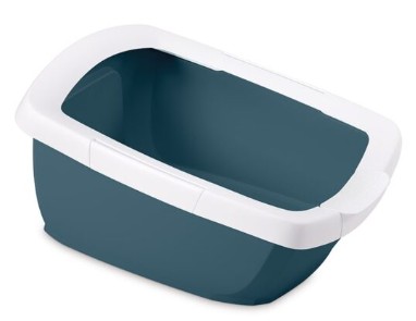 Imac Funny Açık Petrol Rengi Kedi Tuvaleti 64 X 47,5 X 33 cm