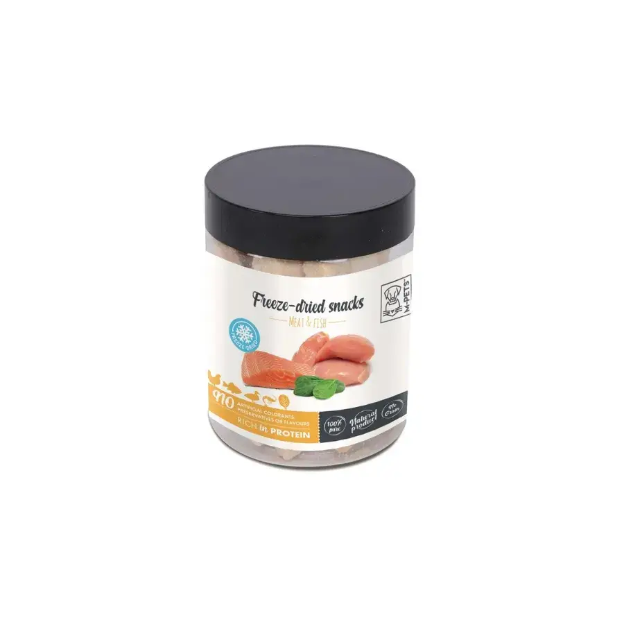 M-Pets Freeze Dried Dondurularak Kurutulmuş %100 Et ve Balıklı Köpek Ödülü 30 Gr