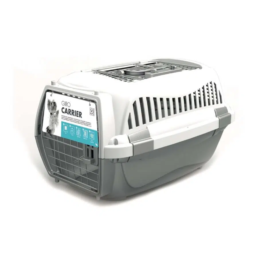 M-Pets Gıro Carrıer Bej Beyaz Kedi Köpek Taşıma Çantası M