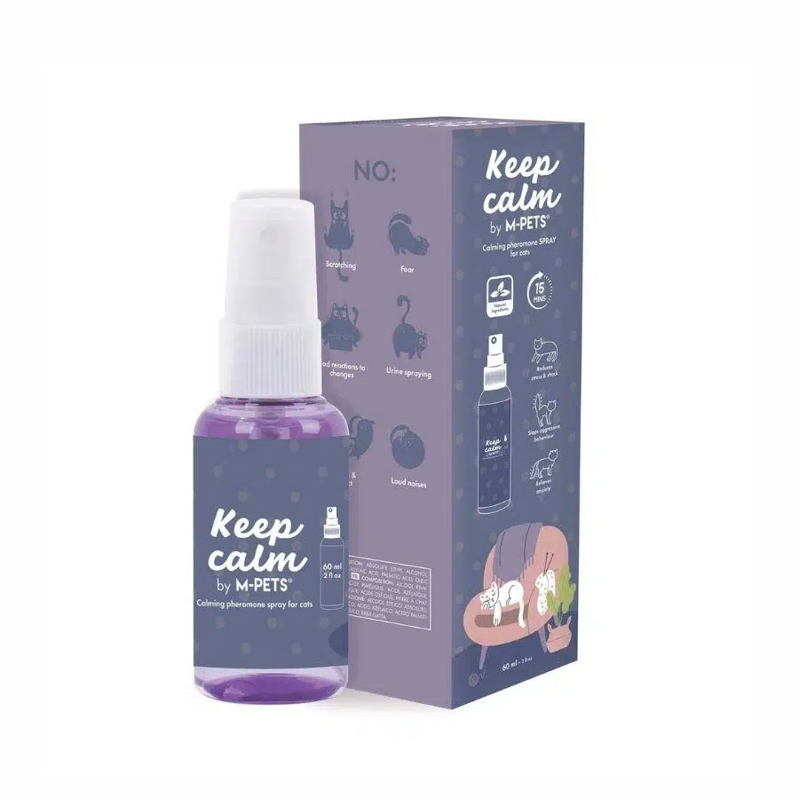 M-Pets Keep Calm Kediler İçin Sakinleştirici Sprey 60 ml