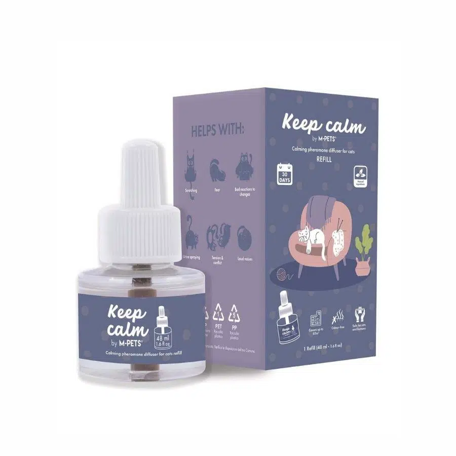 M-Pets Keep Calm Kediler İçin Sakinleştirici Yedek Diffuser 48 ml