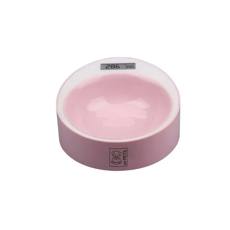 M-Pets Yumı Smart Digital Pembe Tartılı Mama Kabı