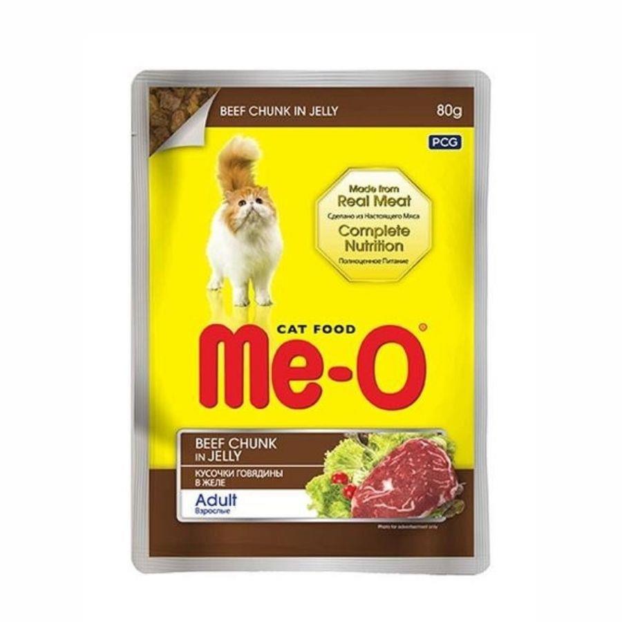 Me-O Pouch Dana Etli Yetişkin Kedi Konservesi 80 Gr
