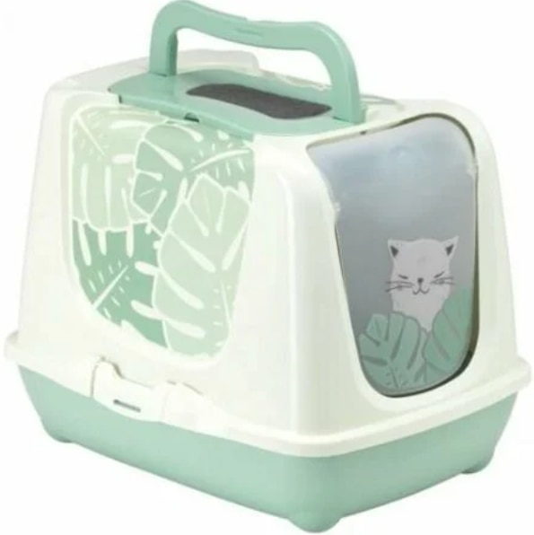 Moderna Eden Trendy Fitreli Kapalı Kedi Tuvaleti 50 X 39 X 39 cm