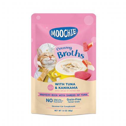 Moochie Ton Balıklı ve Yengeçli Kedi Çorbası 40 gr