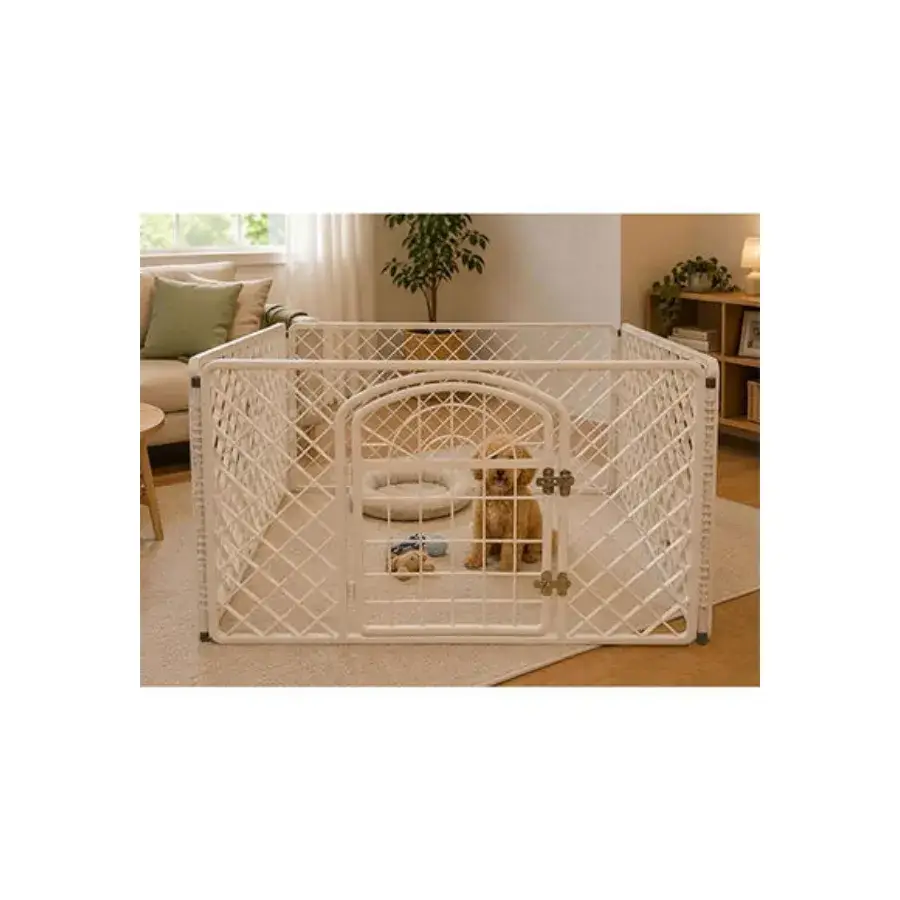 Pet Butik Köpek Oyun Bahçesi Çiti 4 lü Panel