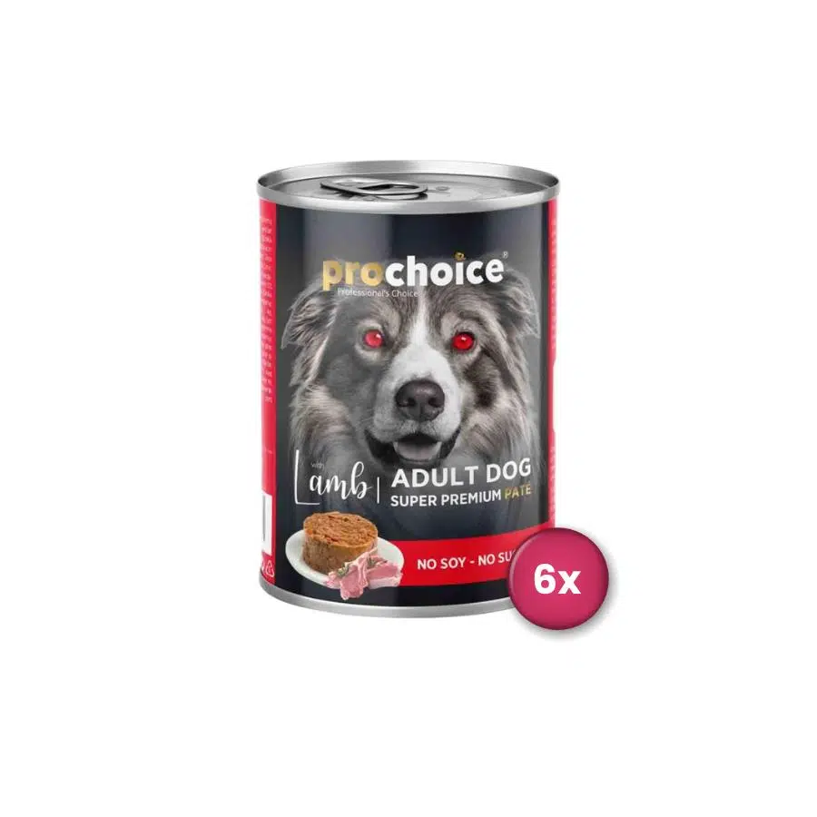 Prochoice Kuzulu Yetişkin Köpek Konservesi 400 gr X 6 Adet