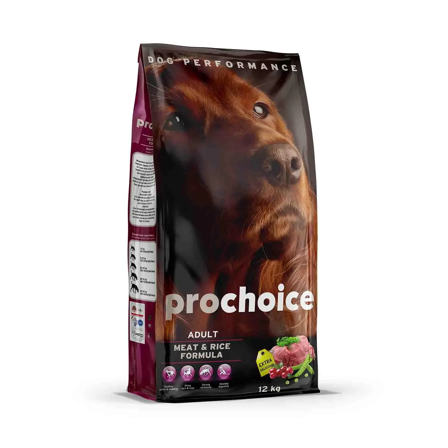 Prochoice Meat Plus Etli Yetişkin Köpek Maması 12 kg