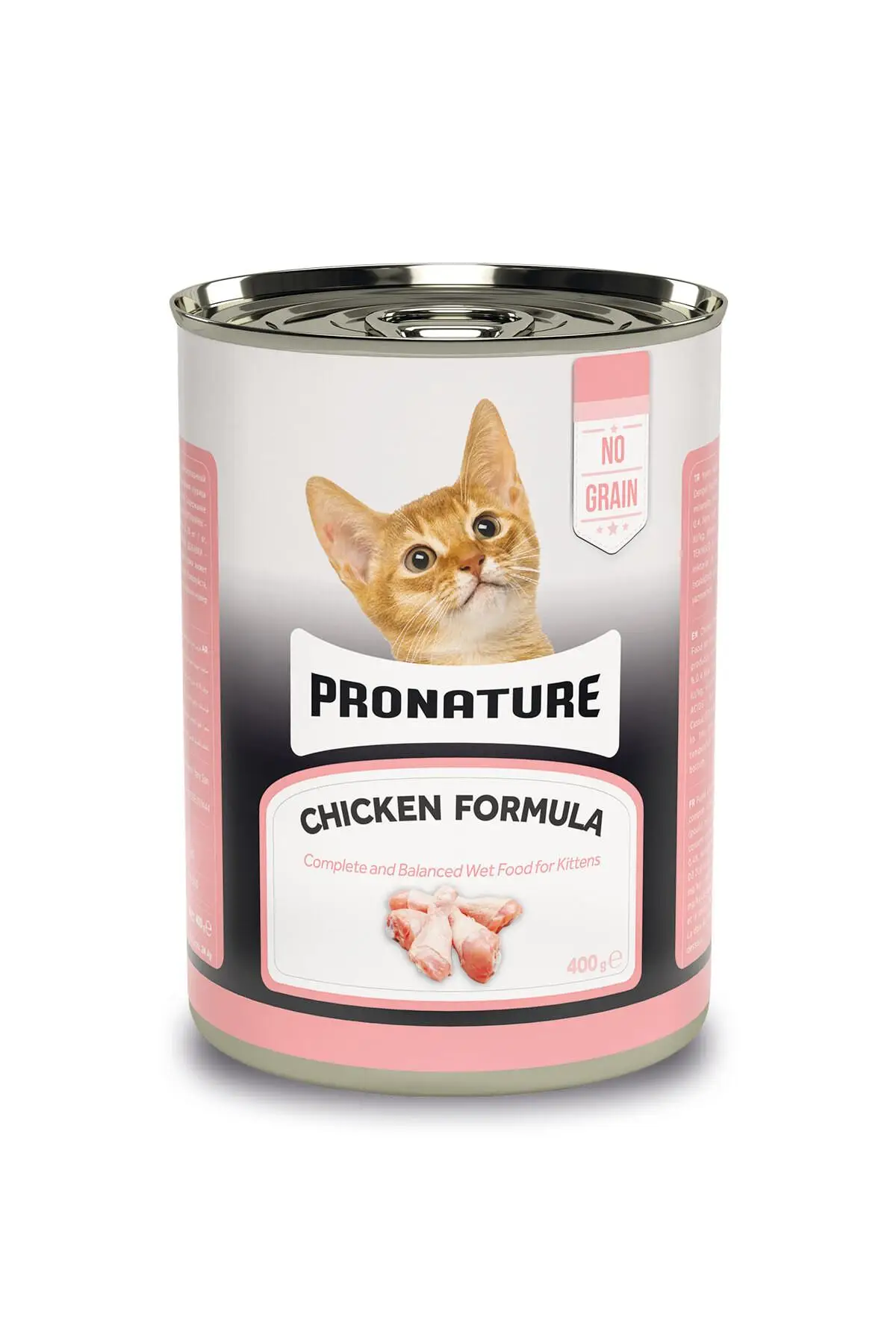 Pronature Ezme Tavuk Etli Tahılsız Yavru Kedi Konservesi 400 gr