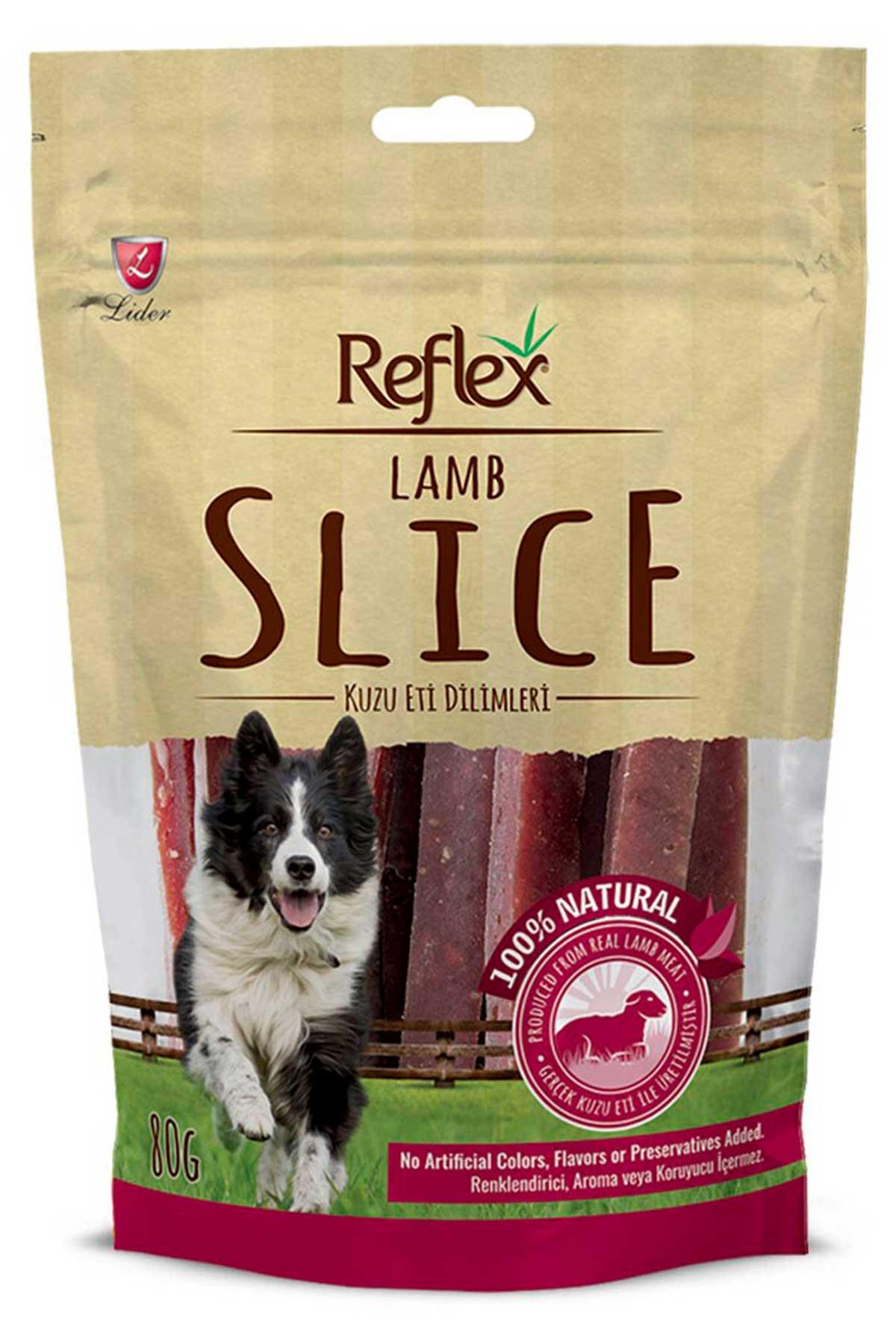 Reflex Kuzu Etli Şerit Şeklinde Köpek Ödül Maması 80 gr