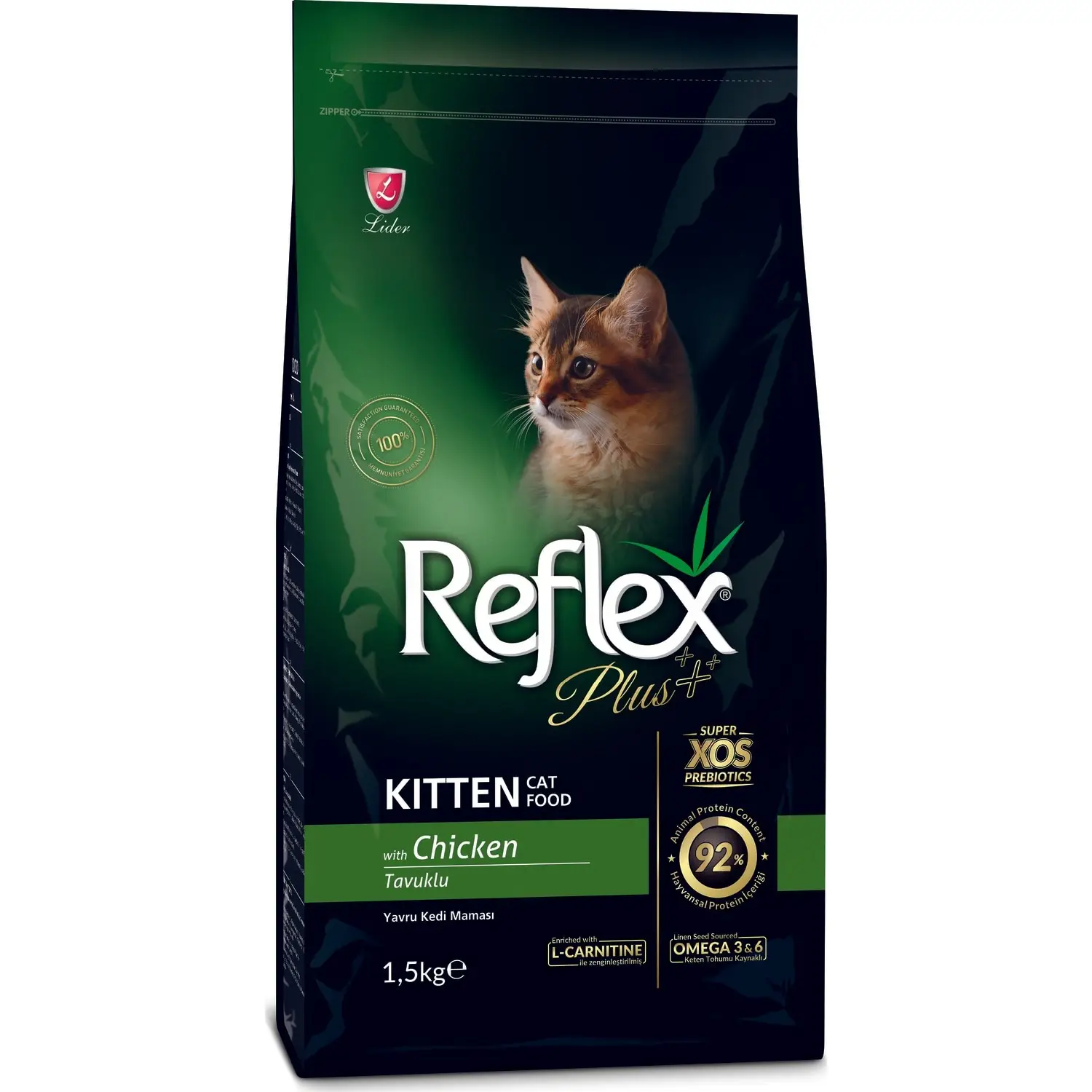Reflex Plus Tavuklu Yavru Kedi Maması 1,5 kg