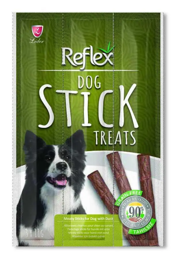 Reflex Sticks Ördekli Köpek Ödül Çubukları 3 X 11 gr
