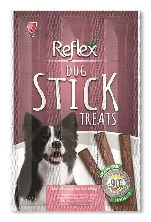 Reflex Sticks Somonlu Köpek Ödül Çubukları 3 X 11 gr